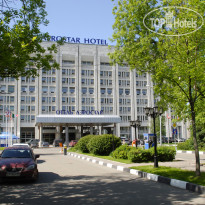 AZIMUT Отель Аэростар Москва  Фасад отеля