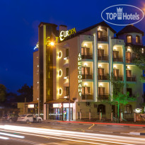 Europa hotel вид с улицы Луначарского