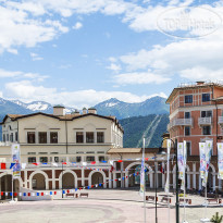 Novotel Fit Krasnaya Polyana Территория отеля