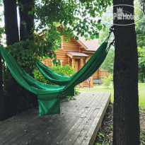 Welna Eco Spa Resort Гамаки у коттедже