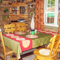 Green Forest Ecoclub Изба Трапезная