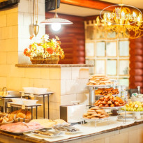 Spa hotel Grace Arli Завтрак по системе  "Шведский 