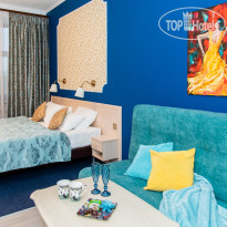 Грифон - Гостевые комнаты и апартаменты Студия Премиум 2-местная с вид