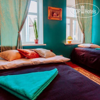 Abracadabra Hostel Тяжелые шторы благородного отт