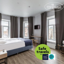 Номера на Невском 111 Улучшенный номер, вид на город