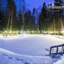 Загородный клуб Забава (закрыт) Пруд зима