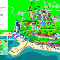 Dolphin Marina Map of Grand Hotel Varna & Res