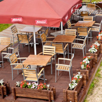 Kolonna Hotel Rezekne Summer terrace