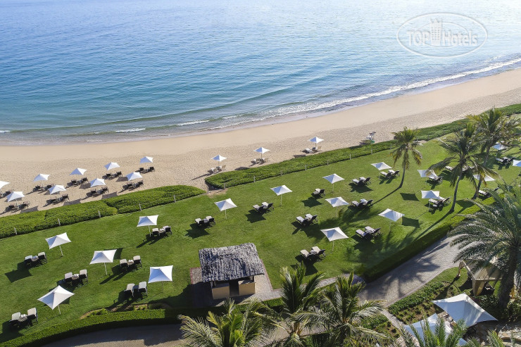 Пляж в Shangri-La Barr Al Jissah Muscat 5*