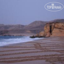 Ras Al Jinz Carapace Пляж