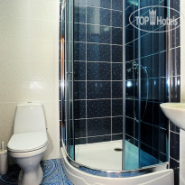 Villa Santorini Стандартный номер, душ и сануз