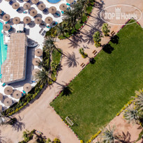 Giftun Azur Resort Вид сверху на футбольное поле 