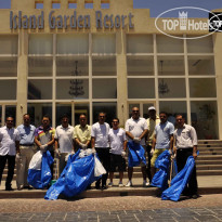 Island Garden Resort Clean Up Day