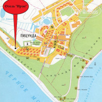 Ирэн Месторасположение отеля "Ирэн"