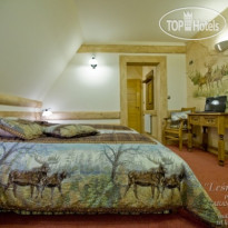 Lesny Dworek Апартаменты Hunting (спальня)