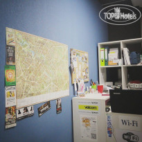 Flatcom Hostel Стойка регистрации