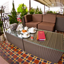 Hotel Hermitage летняя терраса