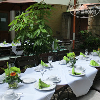 AKZENT Hotel Schranne Терраса-ресторан