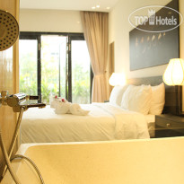 Thanh Binh Riverside Hotel Делюкс с видом на сад