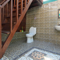 Secret Point Huts Внешняя ванная комната