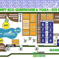 Serenity Eco Guesthouse Карта отеля