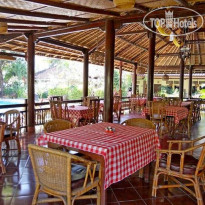 Bali Lovina Beach Cottage Ресторан