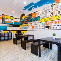 Matchbox Bangkok Hostel Общая кухня