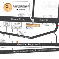 Coincidence Hub And Hostel Расположение хостела