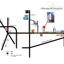 Chivapuri @ Bangkok Карта расположения отеля