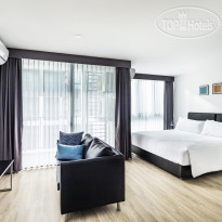 The Rizin Hotel & Residences Studio 35 Sqm. (King bed)