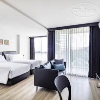 The Rizin Hotel & Residences Studio 35 Sqm. (Twin bed)