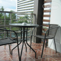 Grande Elegance Serviced Apartment Терраса