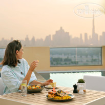 Dubai Marriott Hotel Al Jaddaf Cредиземноморский ресторан и л