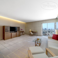 Hyatt Regency Dubai Creek Heights Prince suite living room