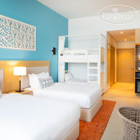 Centara Mirage Beach Resort Dubai Mirage Family Room With Bunk B