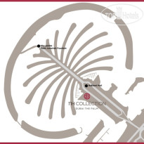 NH Collection Dubai The Palm Hotel Map