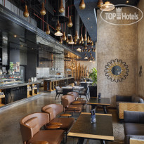 Marriott Executive Apartments Dubai Creek Ресторан Skye & Walker