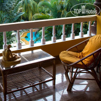 Papa Jolly's room balcony