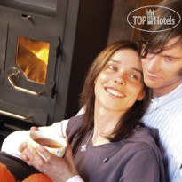 Laerchenhof У камина