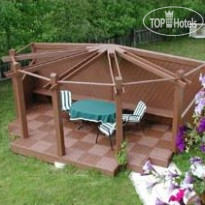 Haus am Fohrenwald Терраса в саду