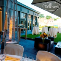 Hotel Dukes Palace Private terrace of the ballroo