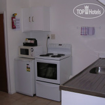 Acacia Lodge Motel Кухня в номере отеля