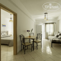 Makris Hotel Апартаменты с видом на сад