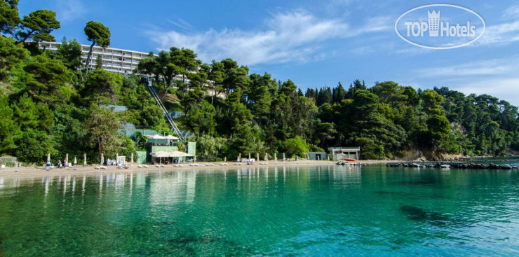 Пляж в Corfu Holiday Palace 5*