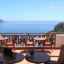 Aegean Village Hotel & Bungalows Вид из номера на море