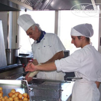 Il Partenone Resort Hotel Кухня