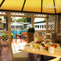 I Gigli Hotel Терраса для завтрака