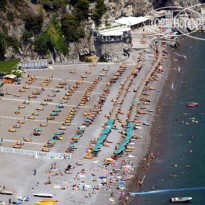 Montemare hotel Positano Пляж