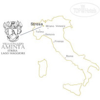 Villa & Palazzo Aminta Hotel Beaty & SPA Карта