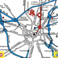 IH Hotels Milano St John Карта